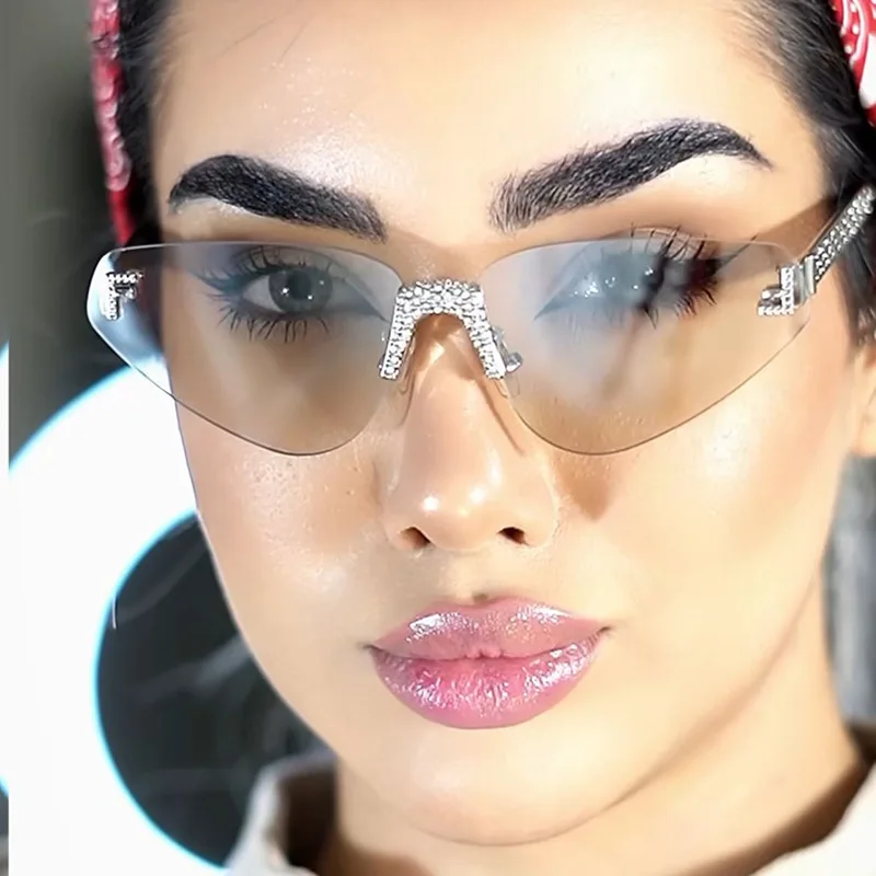 Dámske sexy slnečné okuliare pre slnečné okuliare pre slnečné okuliare pre mačky bezhla