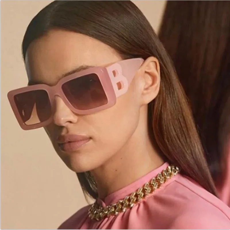 Dámske slnečné okuliare Dámske dámske dizajnérske slnečné okuliare Men Classic Black Luxury Brand Retro B-dekoratívne odtiene okuliare