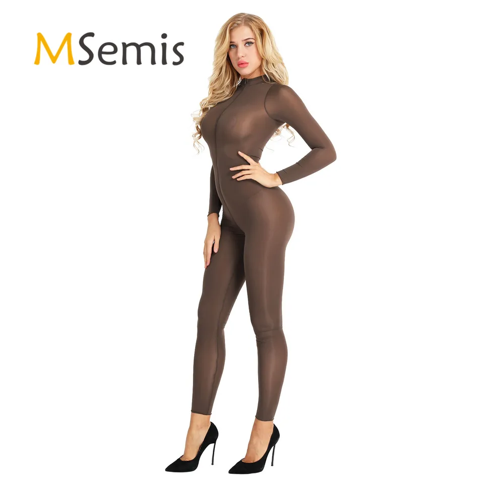Dámske spodné prádlo Otvorené rozkroky plaviek trikot športového bodysuit číre telastockingy tesné kompletné kombinéza exotického detského priestoru pre babydoll