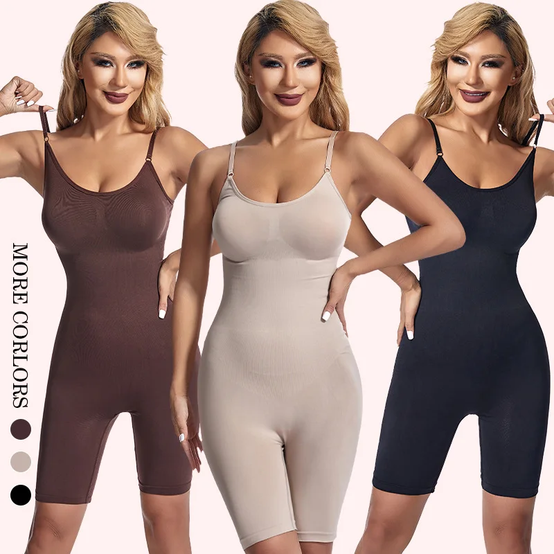 Dámsky tvarový pás trénerka strednej stehno-bodyit bruško ovládanie Shapewear bezšvového sochárskeho tela shaper