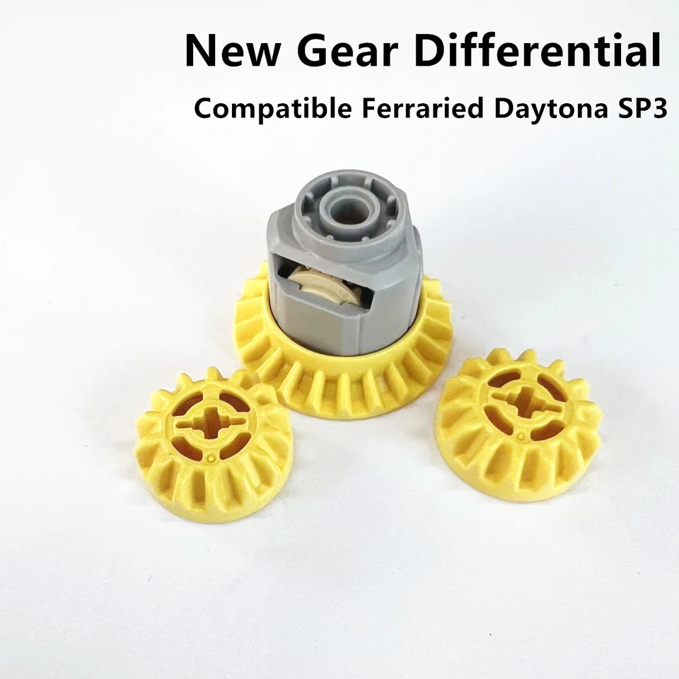 Dúhové ošípané MOC Ferraried Daytona SP3 High-Tech Diferenciial Diferencial Suit 65414 69761 6589 69762 Tehly DIY stavebné bloky Hračky