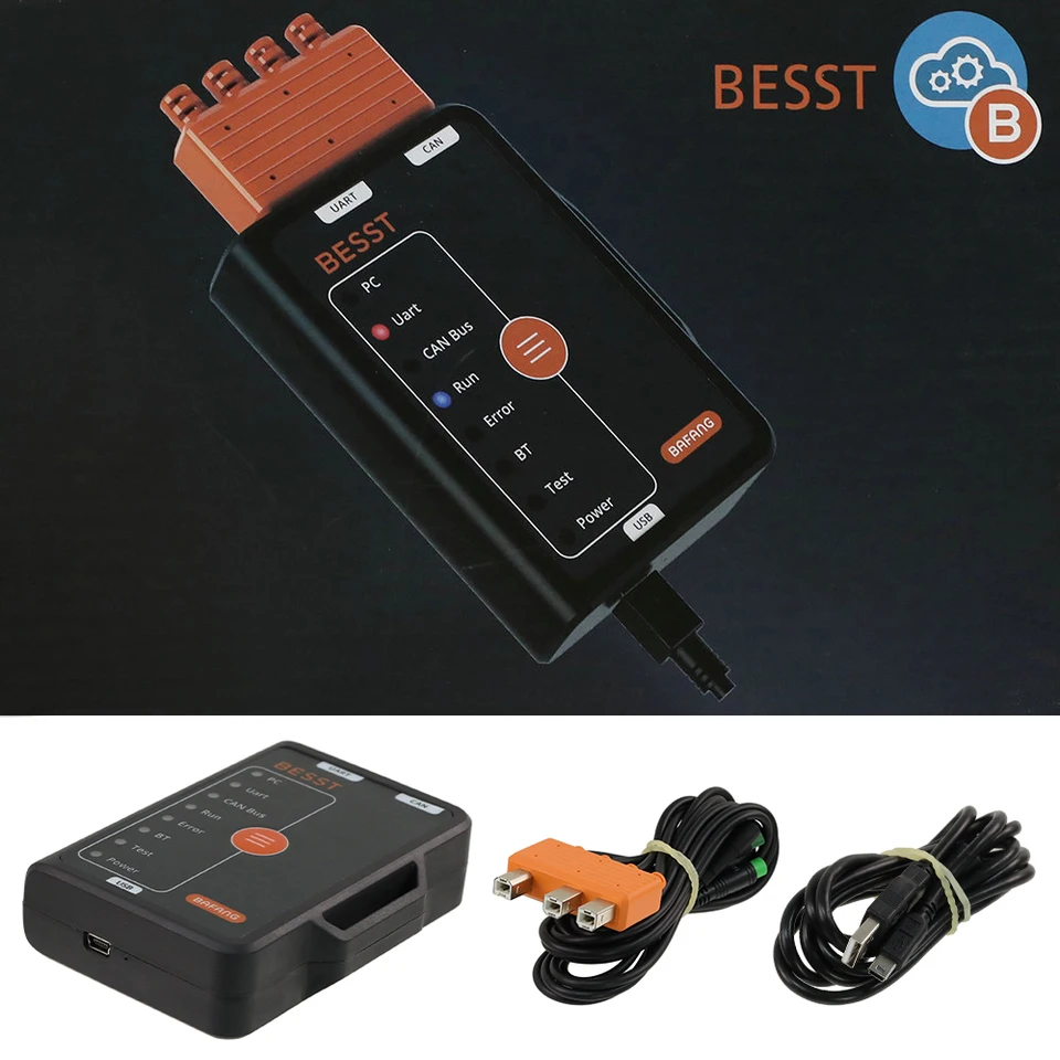 E-bicykel Motorový programátor Bafang Besst Programming Downering Tool pre BAFang Motor M510 M600 M620 UART/CAN System BBS BBSHD