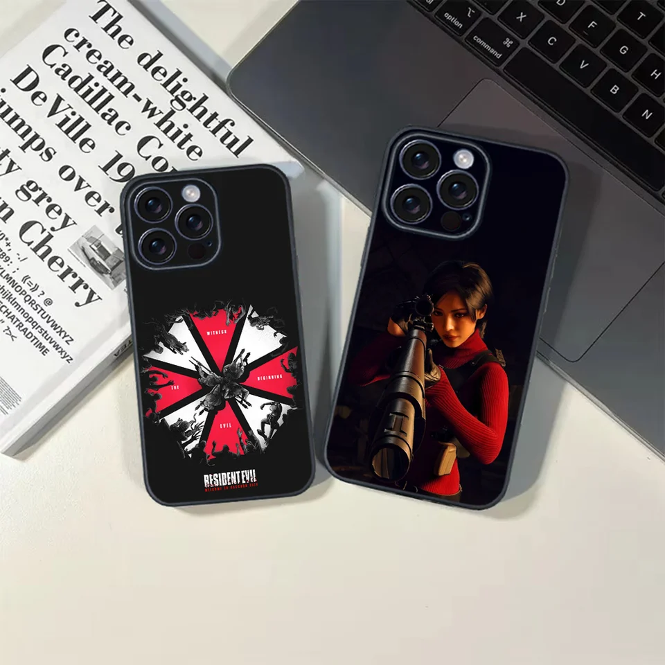 E-Evils Game R-Tesident Ada Wong Pase Case pre iPhone 16 15 14 13 12 11 Pro Max Plus Mini TPU Soft-to Case Friendly Case