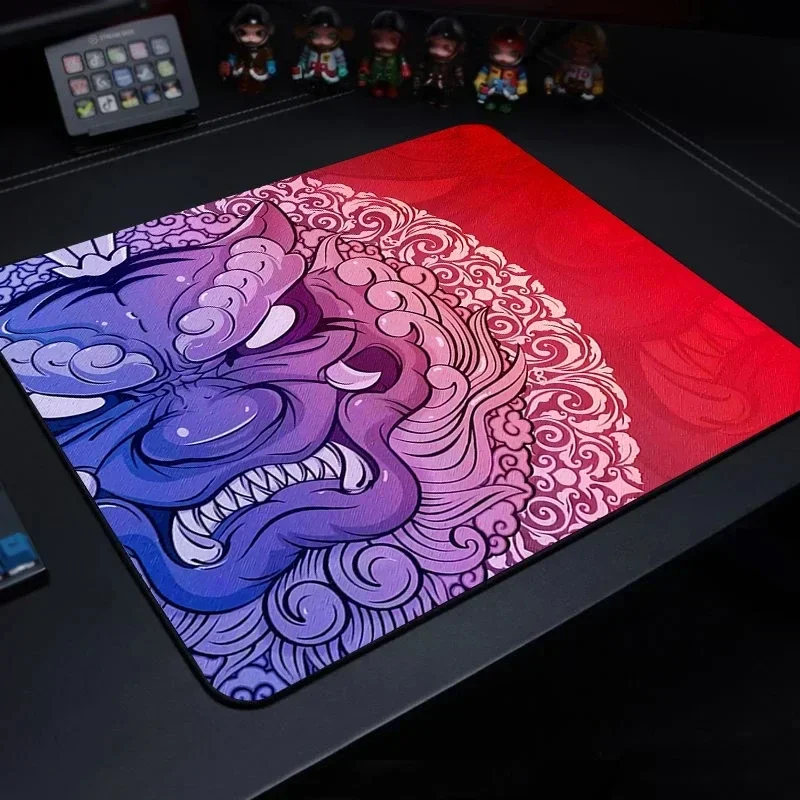 E-Sports Tiger roztomilý malý myš Pad Anime Cartoon Rug Gaming 250x290 notebooky vankúšiky gamer Office koberec koberec stol