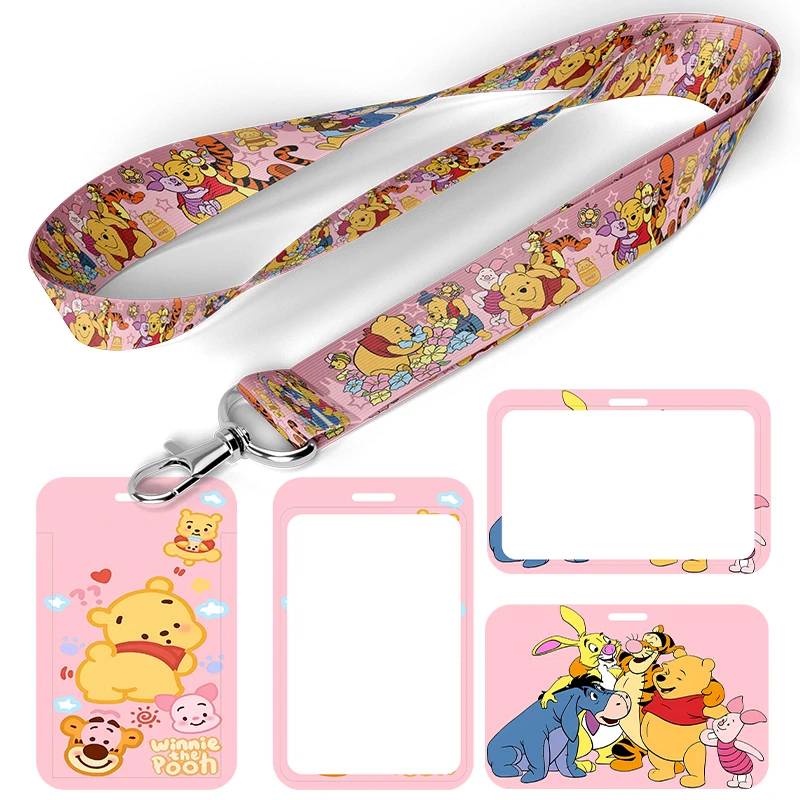 E0283 Karikačné zvieratá Lanyard Držiteľ karty na krk popruh pre kľúčové identifikačné šaty Telefónny držiak odznak DIY Závesné lano doplnky darček