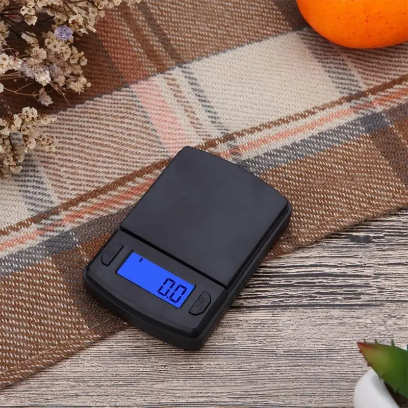 E06b 0,1 Elektronické stupnice zlaté diamantové digitálne šperky Elektronické váhy