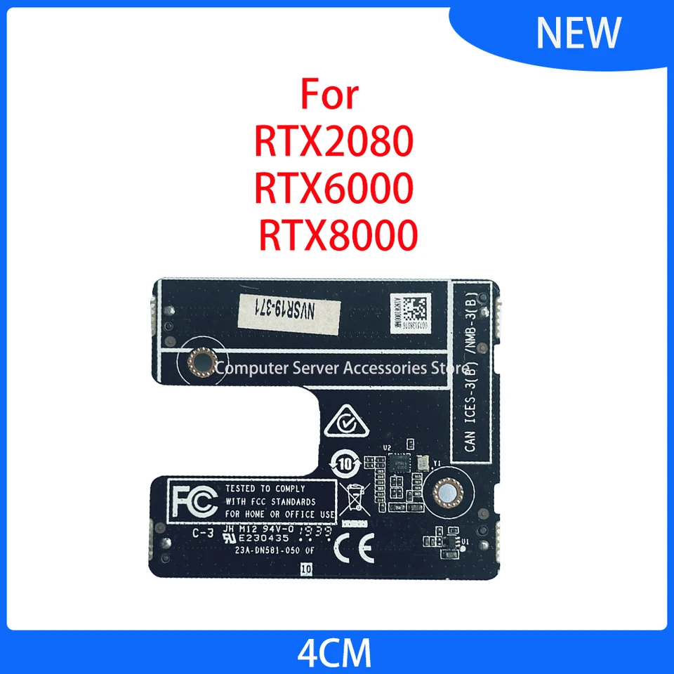 E230435 2WAY 2SLOT 16X 4CM NVLINK Bridge 2 slot most pre RTX2080 RTX6000 RTX8000 Titan RTX 2SLOT IASER SERVER SERVER STRÁNKY
