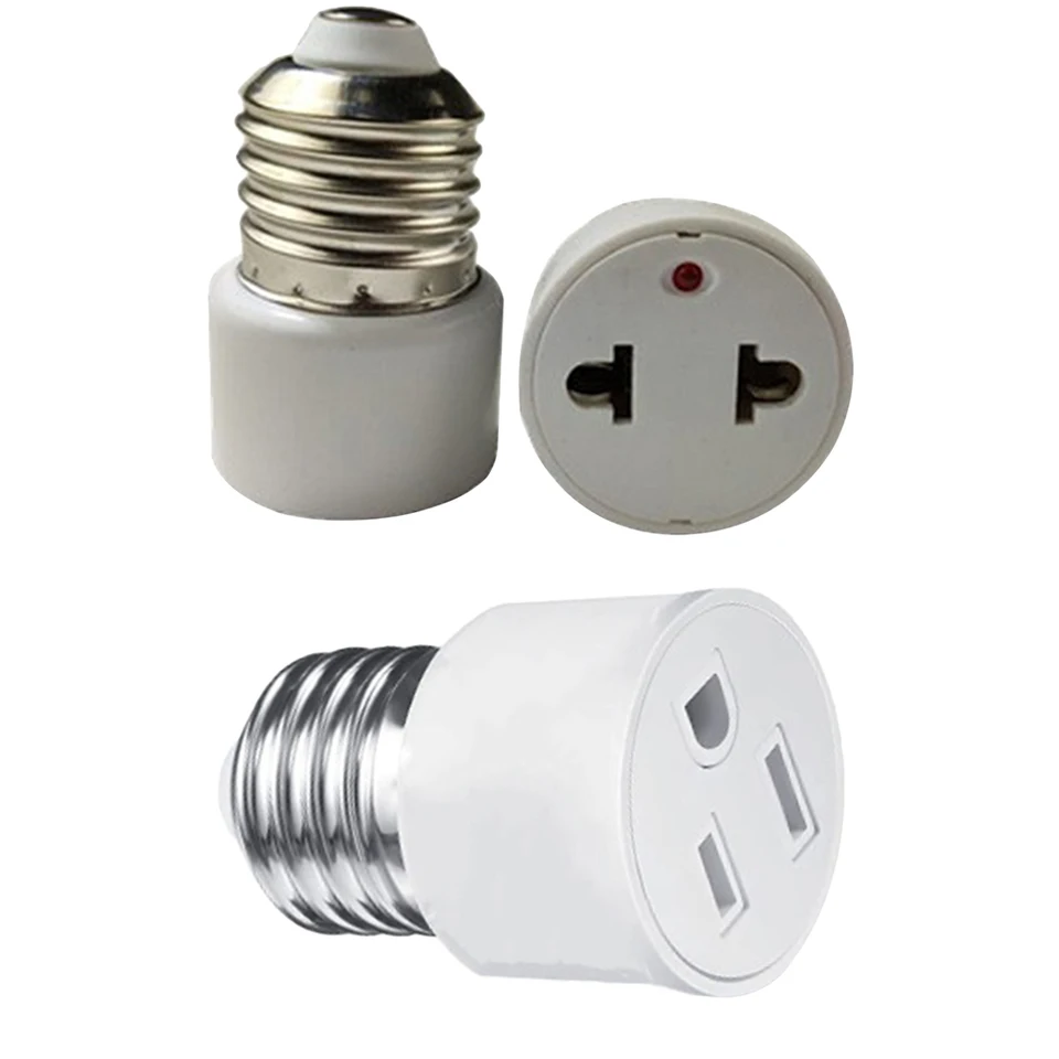 E26/E27 Držiak svetla držiaka LAMP Prevodník Spomalenie retardovateľa žiarovky ZÁKLADNÝ Adaptér EU/US HORG Light Socket Outlet Fit pre 2/3 hrot