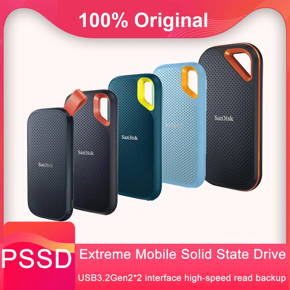 E30 E81 E81 Extreme Pro Prenosný externý stavový disk typu A/C Pevný disk 4TB 2TB 1TB 500 GB 480 GB SSD pre USB 3.2Gen2*2 PC