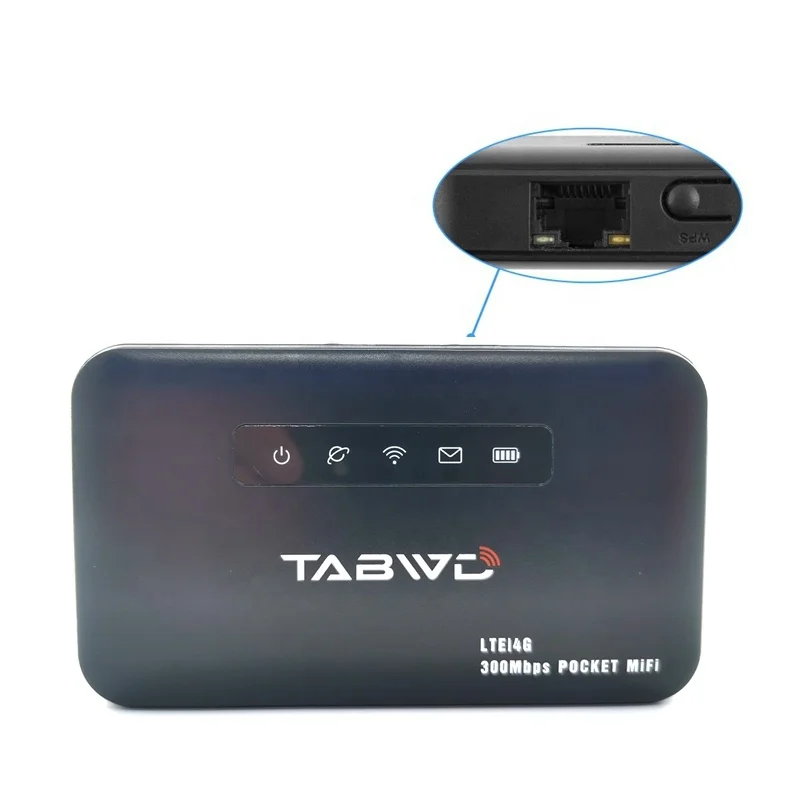 E5885 vreckový WiFi Router Wireless 4G Mifis Hotspot Router 300 Mbps SIM karta RJ45 LAN Port Outdoor Mobile Pocket Router