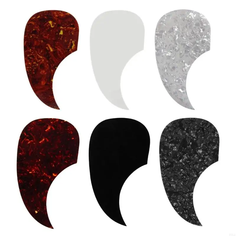 E9le adhézna akustická gitara pickguard Scratch Plate Sticker Anti Scratch Plate