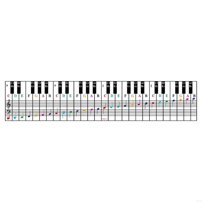 E9le Practice 61/88 Klávesové klavír Klávesové poznámky Poznámka za klavírovými praxami