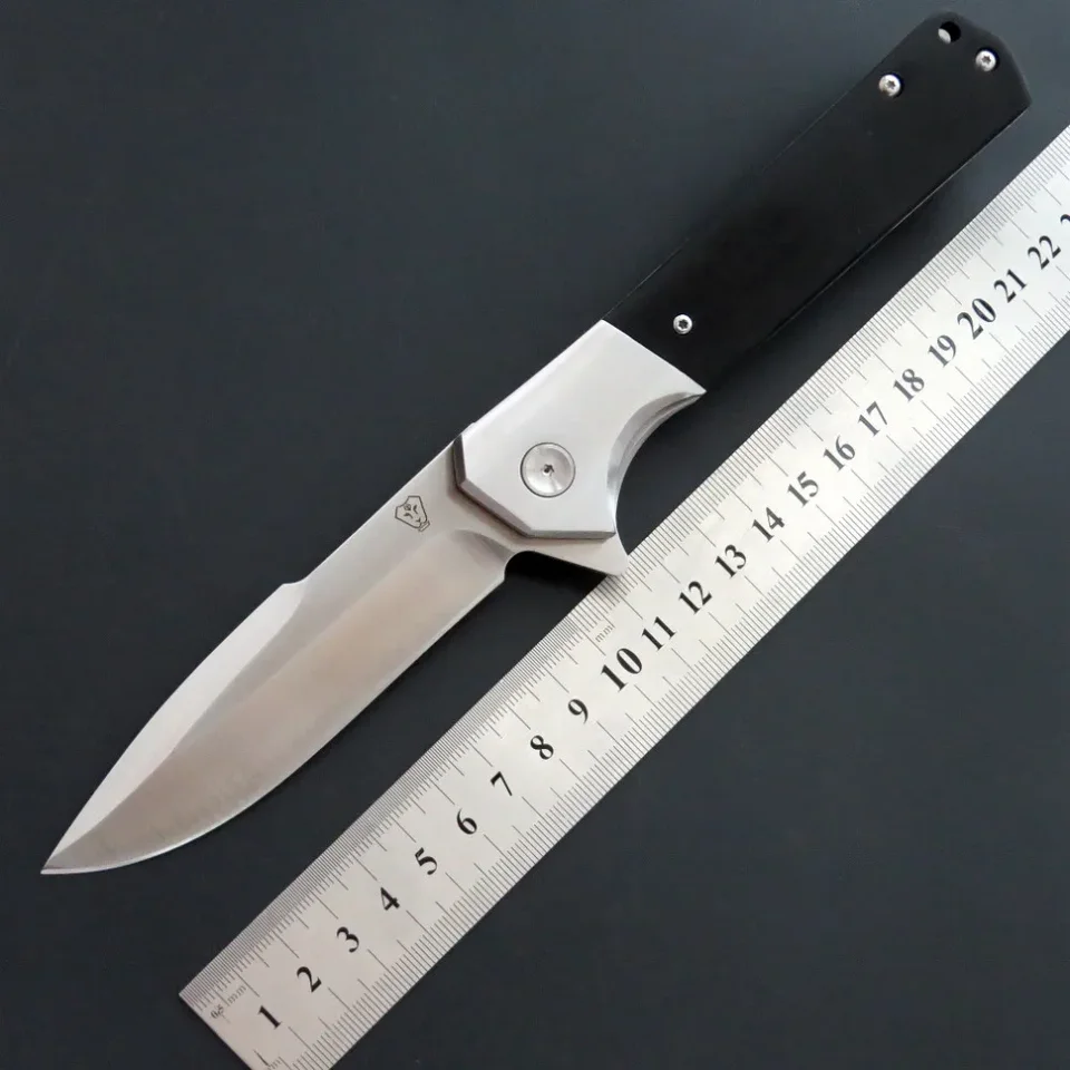 Eafengrow EF6 skladací vreckový nôž 9cr18mov Blade+G10 Handle Bulové ložisko Tactický nôž vonkajšieho kempingu EDC Nástroj Nôž EDC