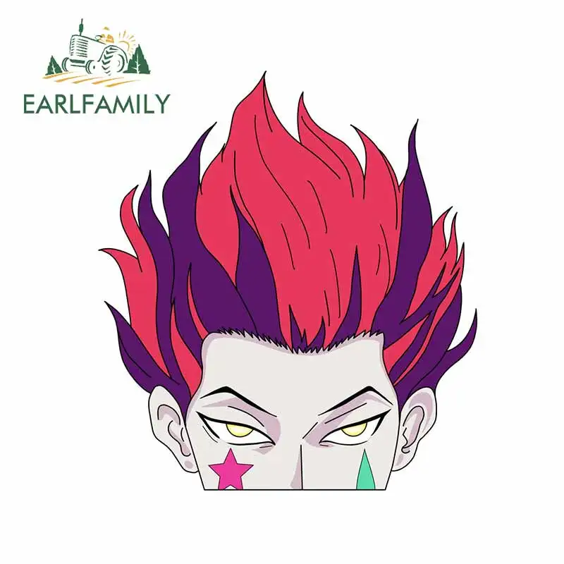 Earlfamily 13 cm pre nálepky na autá Hisoka Hxh