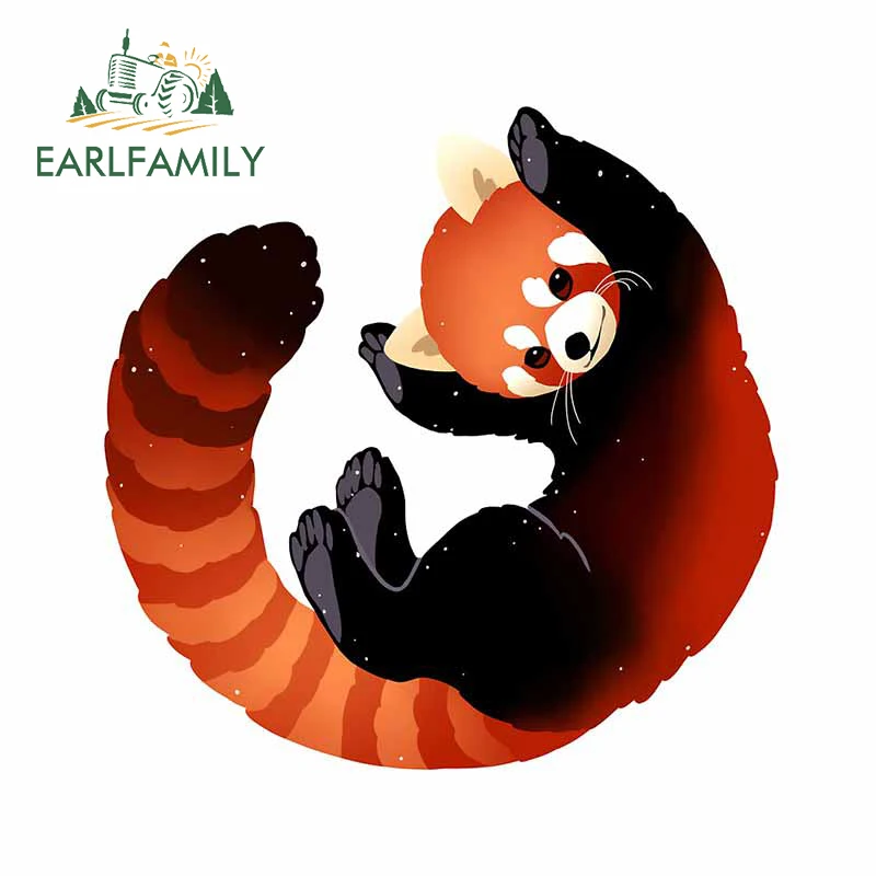 Earlfamily 13 cm x 1,9 cm pre červené nálepky vinylových automobilov Anime DIY laptop dekorácia snowboardové vodotesné okenné nálepky na okno vozidla