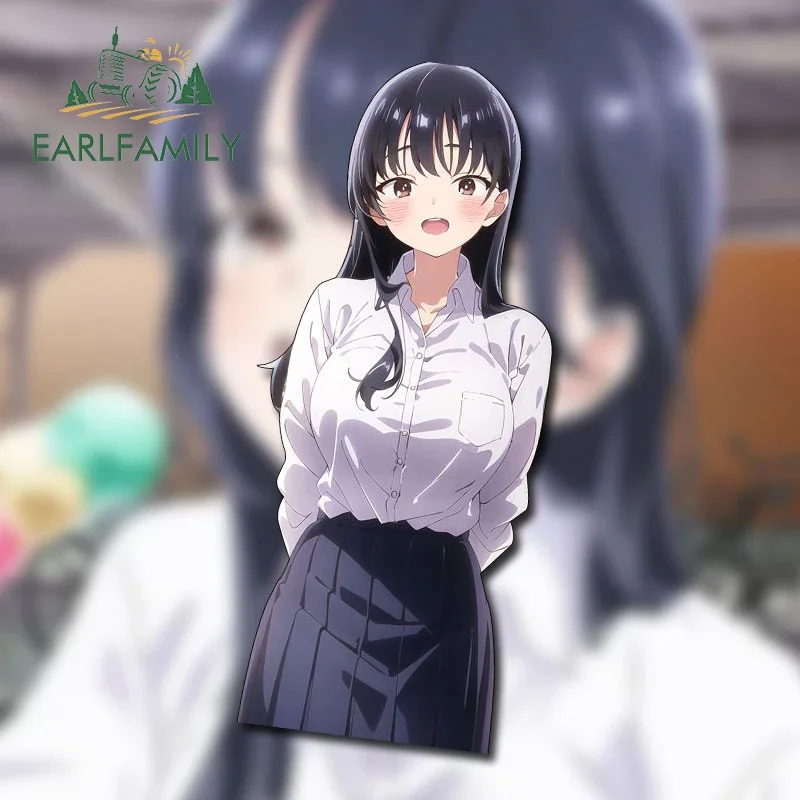 Earlfamily 13 cm x 5,6 cm pre Anna Cute Anime Waifu CARRers Fashion Simple Doplnky