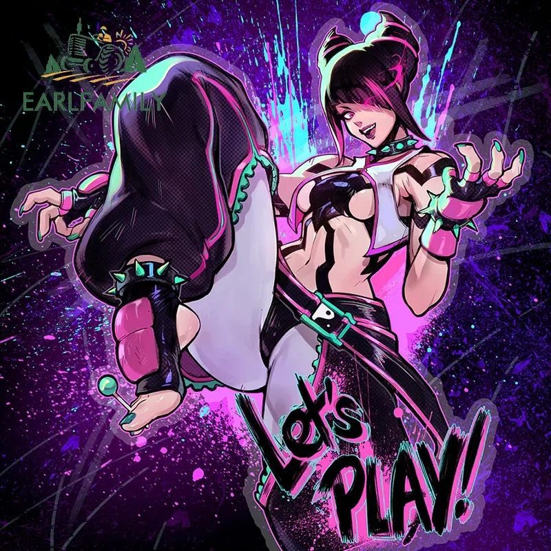 Earlfamily 13cm x 9.1 cm pre kreatívnych bojovníkov Han Juri Fanart STRACKER STRACKER RACING NAHLOPNOSTI NAHOP DECAL DODÁVKA DECONALY
