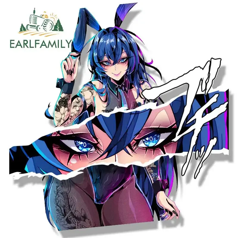 Earlfamily Bunny New Jersey Peek Fanart Sticker Anime Sketch náčrtok waifu nálepka jdm karikatúra peeker graffiti nálepky