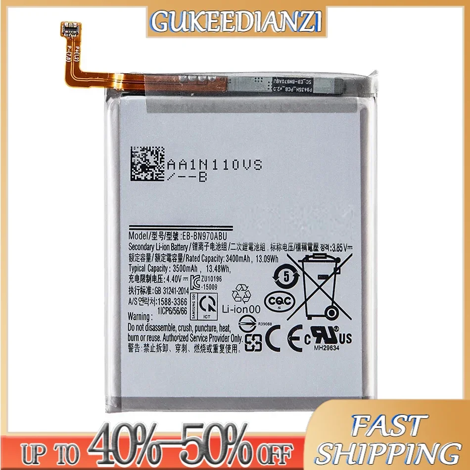 EB-BN970ABU 3500 mAh mobilný telefón batéria pre Samsung Galaxy Note 10 x 5G