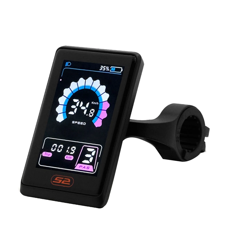 Ebike LCD displej UKS2 displej farebnej vertikálnej obrazovky Displej pre bafang BBS01 BBS02 BBSHD Mid Motor