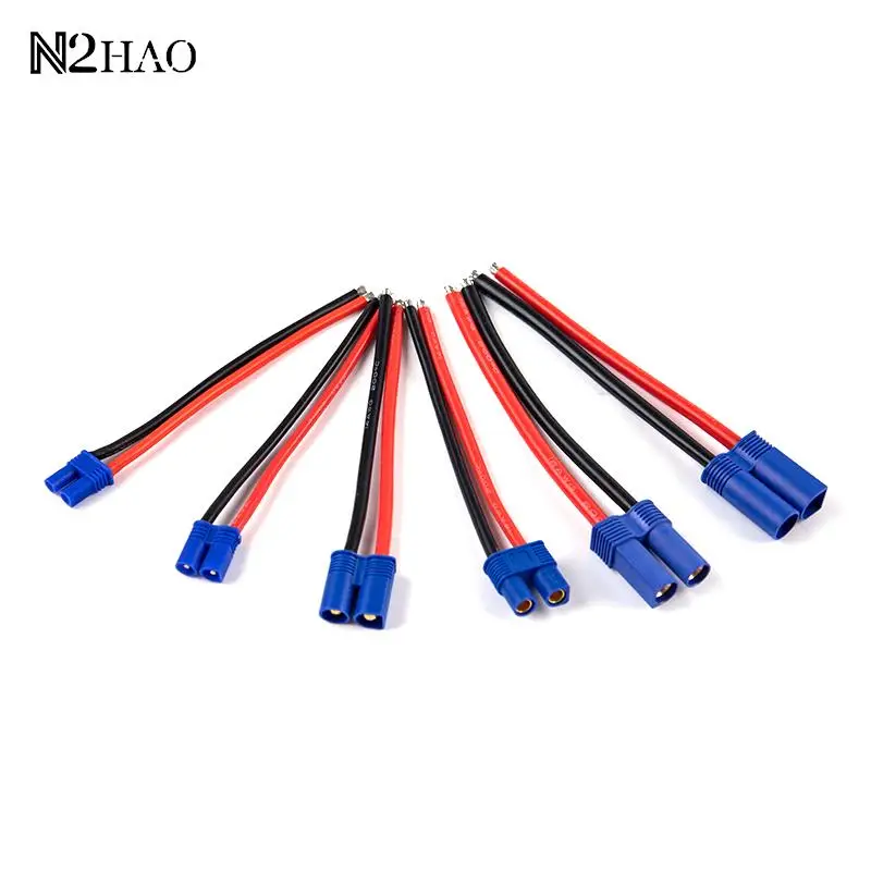 EC2/EC3/EC5 samec samostatného konektora Pigtail kábel Silikónový drôt RC Lipo batéria