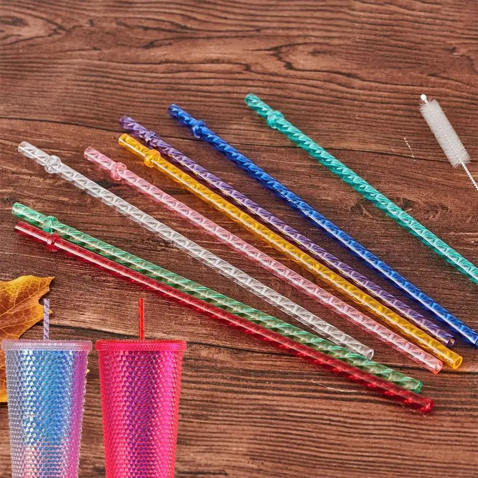 Ecozen slamy s priemerom 0,8 mm viacfarebné recyklácie so sponzormi, aby sa zabránilo pádu dodávok večierkov na ochranu životného prostredia