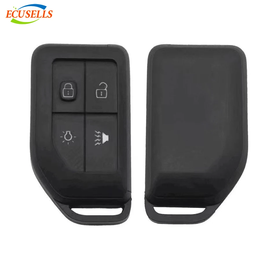 Ecusells 4 tlačidlá vzdialené kľúče pre kľúče pre Volvo CARGO 555 FH16 FM Heavy Truck Key Case