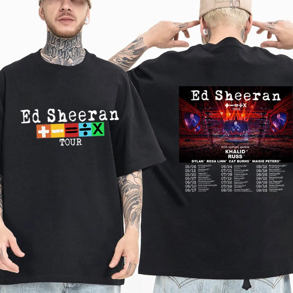 Ed Sheeran Mathematics Tour čas 2024