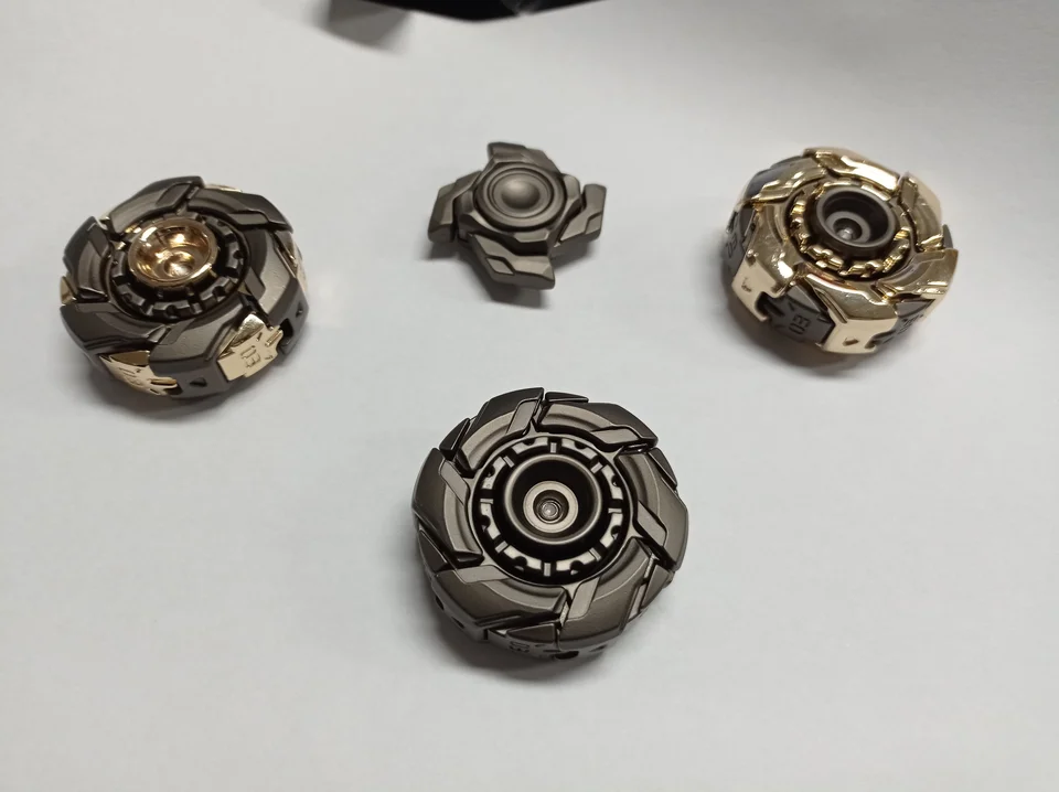 EDC Fidget Spinner 3pcs Set Open Armour Spinner prsty prsty Hračka zmierni