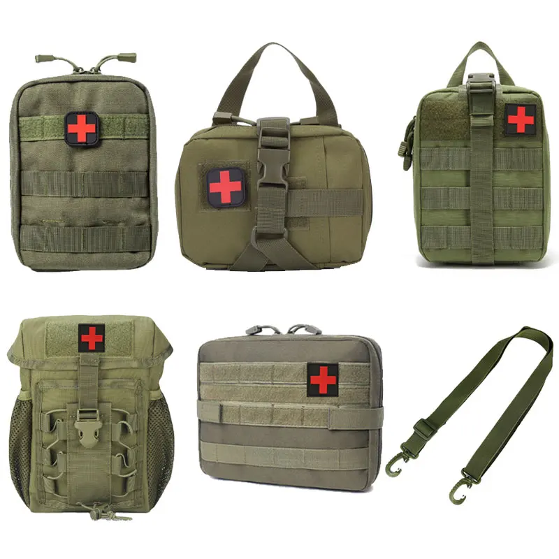 EDC Tactical Bag pásový pás poľovnícka vesta Núdzové nástroje Molle Bags Medical First Aid Kit kemping kemping prežitie puzdro