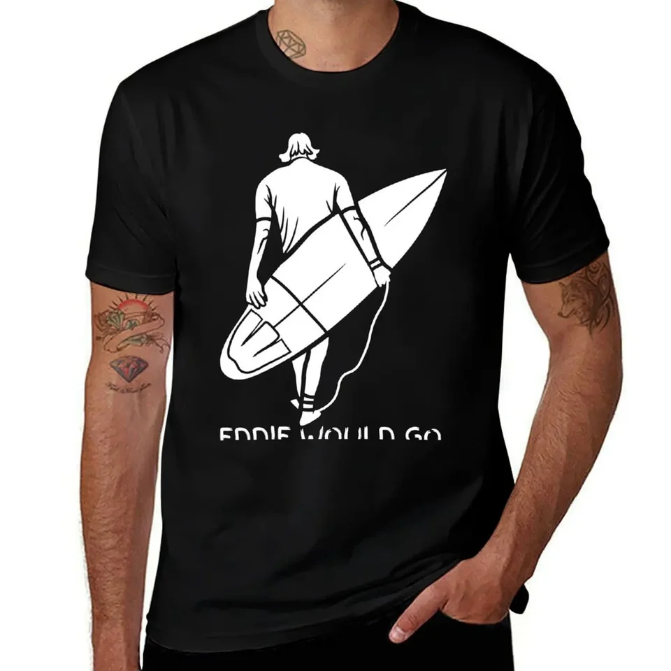 Eddie by šiel tričko vintage oblečenie plus veľkosti topy športových fanúšikov pánskych grafických tričiek