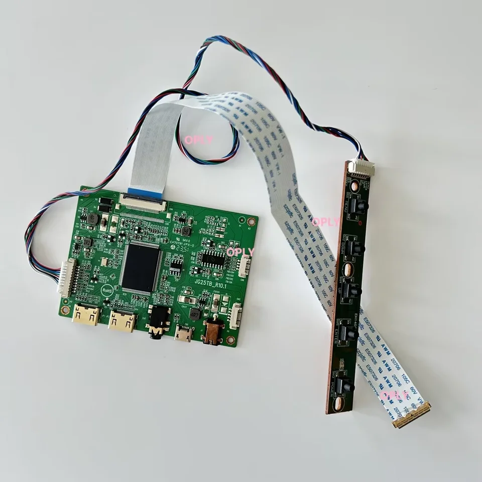 EDP ​​2 Mini HDMI kompatibilná doska Micro USB Controller pre NV140FHM-T00 LED panel 14 