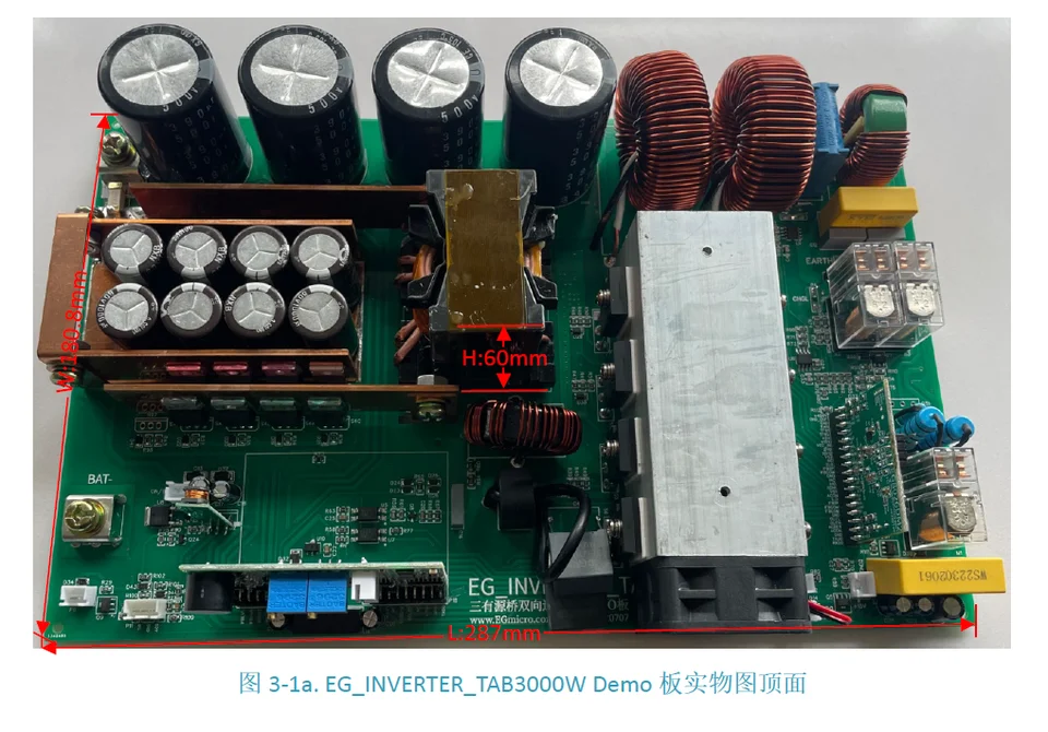 EG_INVERTER_TAB3000W_67.2V obojsmerný menič je založený na EG1615+EG8026 čip
