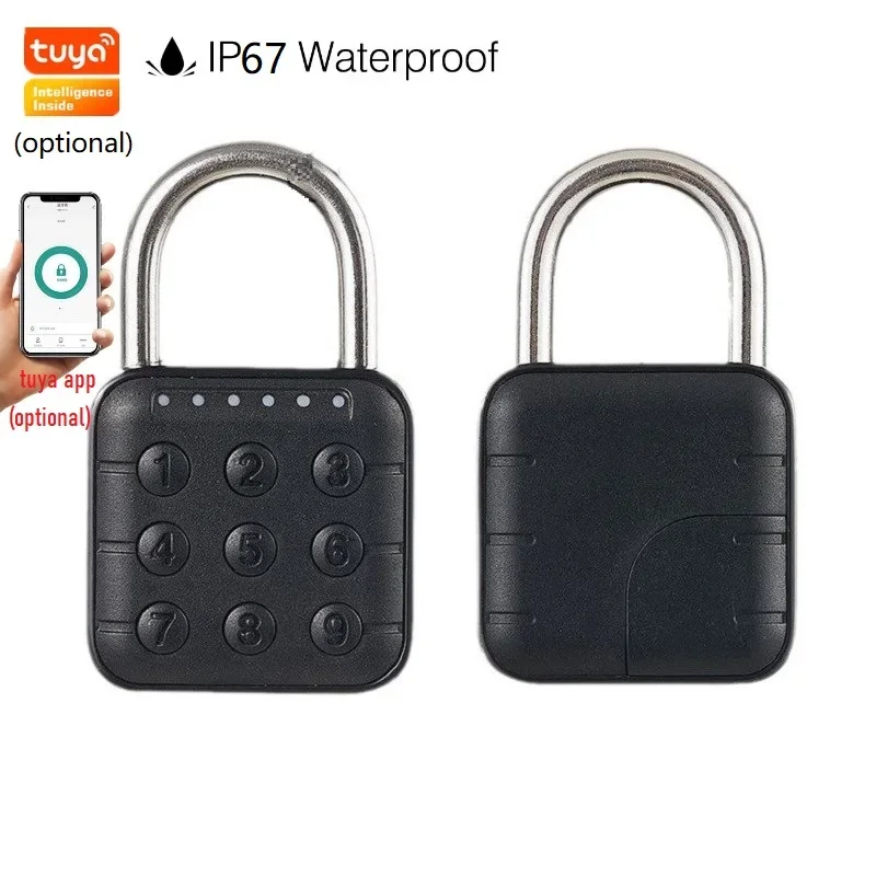 EGFIRTOR TUYA SMART HOME BIOMETRICKÝ DIGITÁLNY VADLOD IP67 Vodotesný inteligentný zámok v zámku SMART DOOR LOCK LOCK LOCK GYLEL