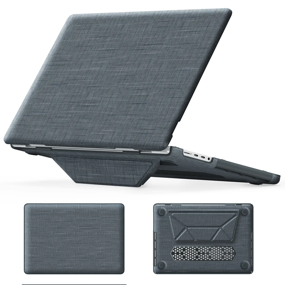 Egyal pre 2024 M4 Pro 14 A3112 A3185 A3401 pre prípad Pro 16 A3403 A3186 Cover pre Pro 14 16 M1M2 M3 ochranné plášť s držiakom