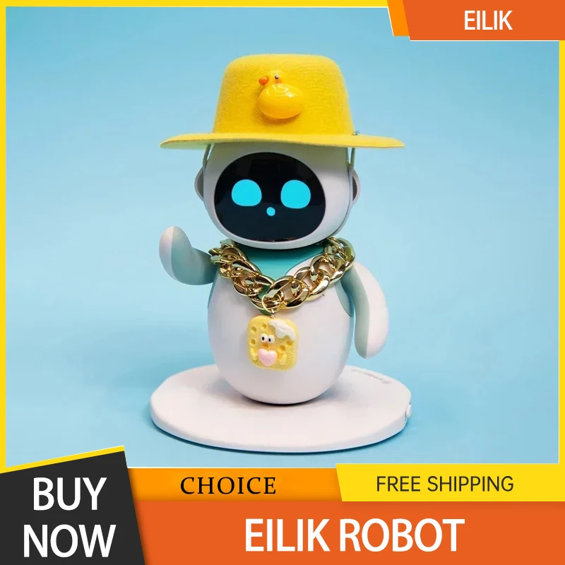 Eilik Robot Smart Toy Emotional Interaction Companion Pet Pet s technologickými spoločnosťami AI Companion Bot s nekonečným zábavným robotickým hračkám