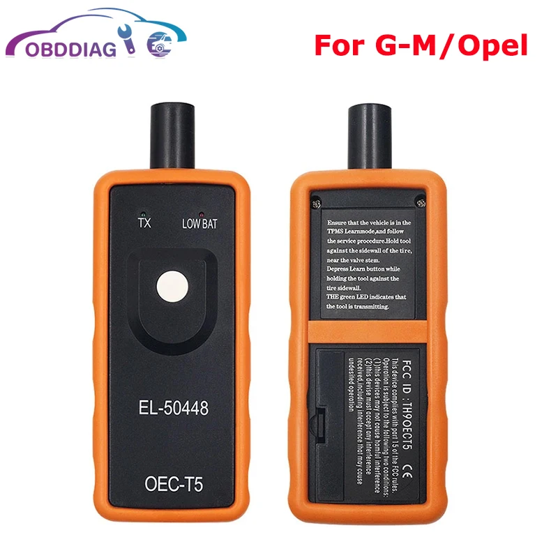 EL-50448 TPMS OEC-T5 Presure Monitor Senzor pre nástroj GM/Opel Reset Tool EL50448 Mechanický tester EL 50448