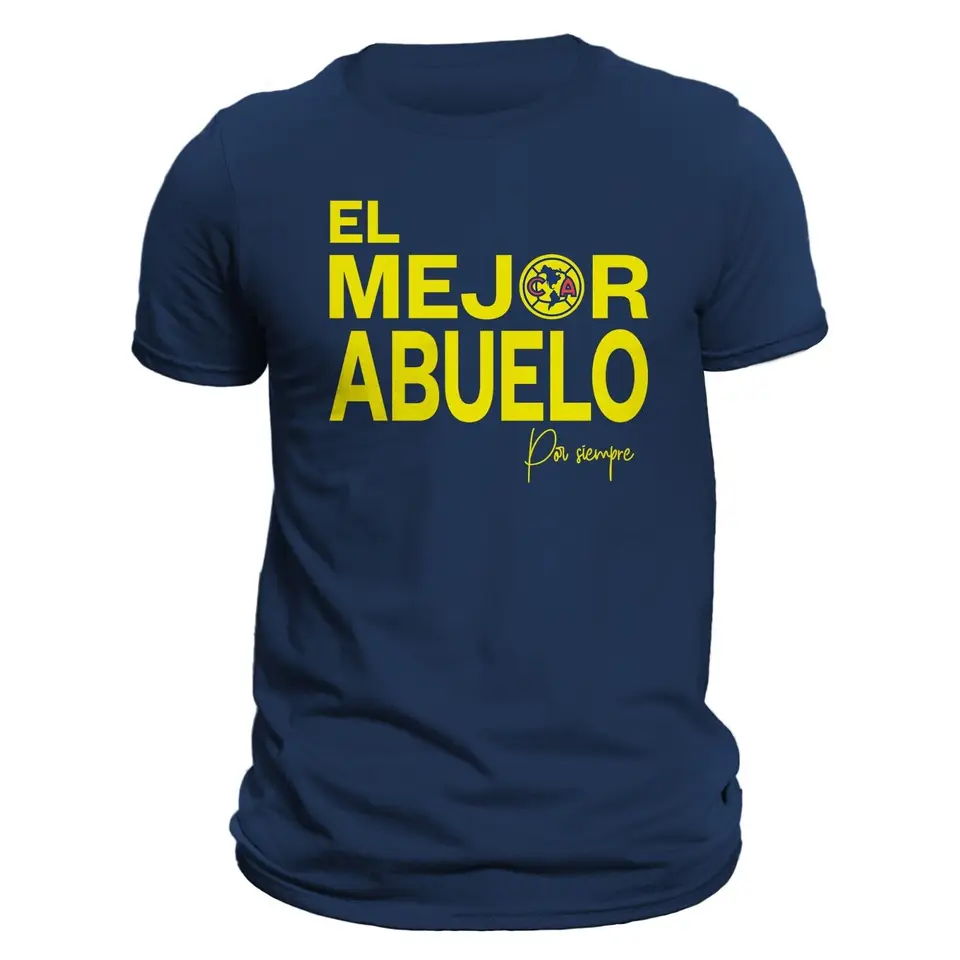 El Mejor Abuelo Por Siempre Club America Pánske tričko