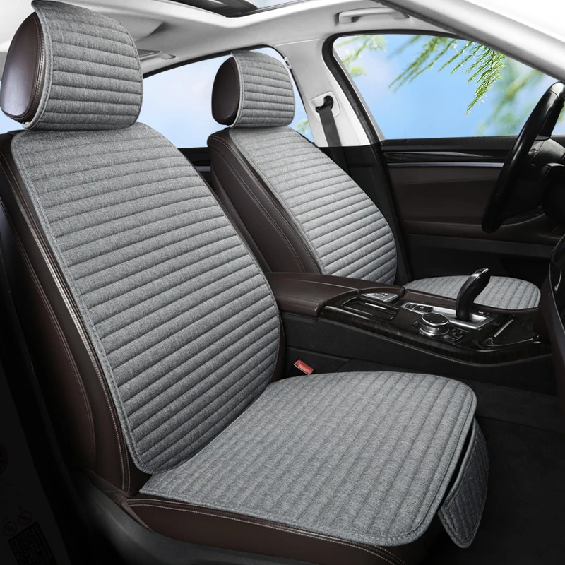 Elegantné kryty autosedačiek Cushion Univerzálne predné zadné pokrývky pre autá automobilový SUV nákladný automobil a vanenový spodný vankúš