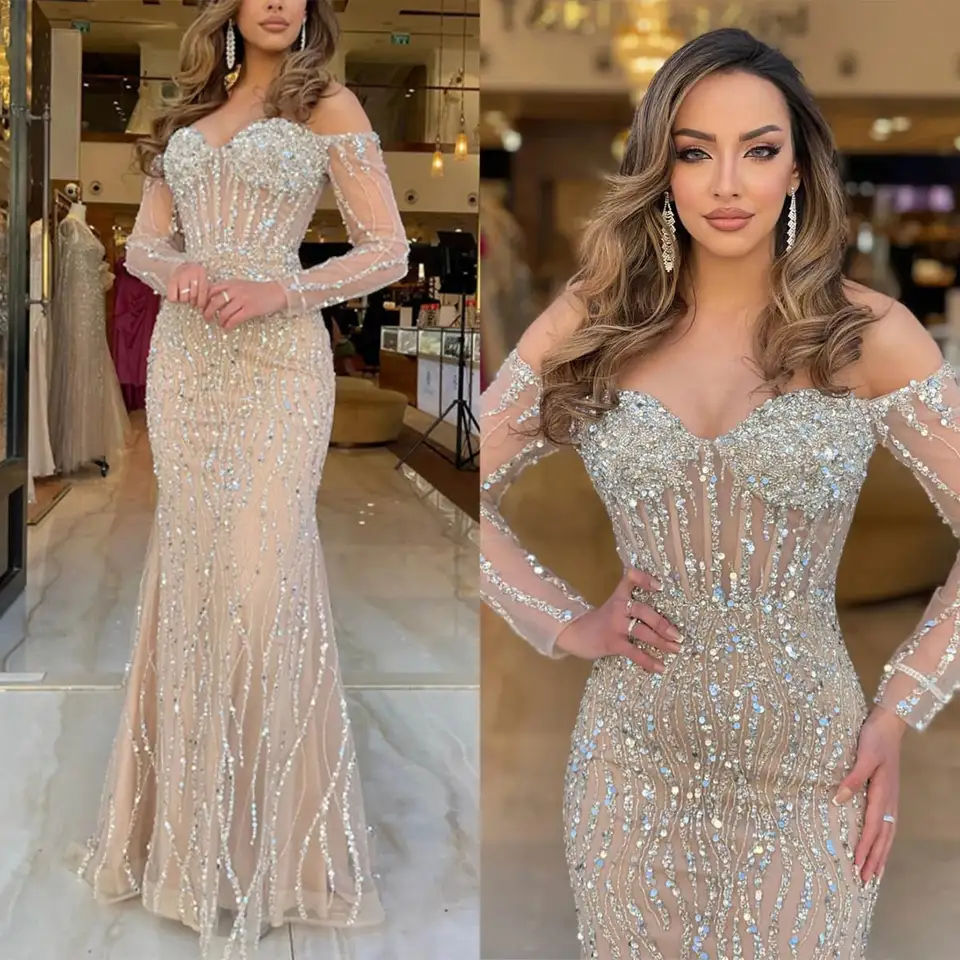 Elegantné svadobné šaty Mermaid Svadobné flicky