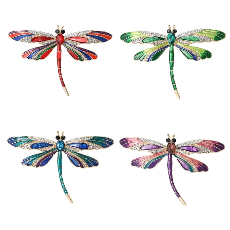 Elegantné vážky Crystal Broš