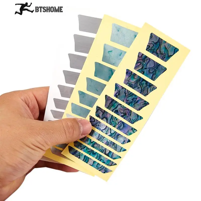 Elektrická akustická gitarová slepka na gitaru Guitar Scale Sticker Fretboard Markery Guitar Doplnky nálepky