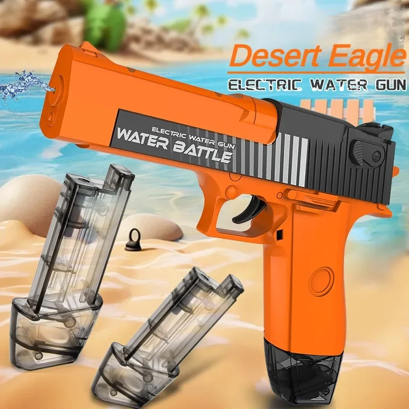Elektrická automatická kontinuálna vodná pištoľ Desert Eagle Watergun