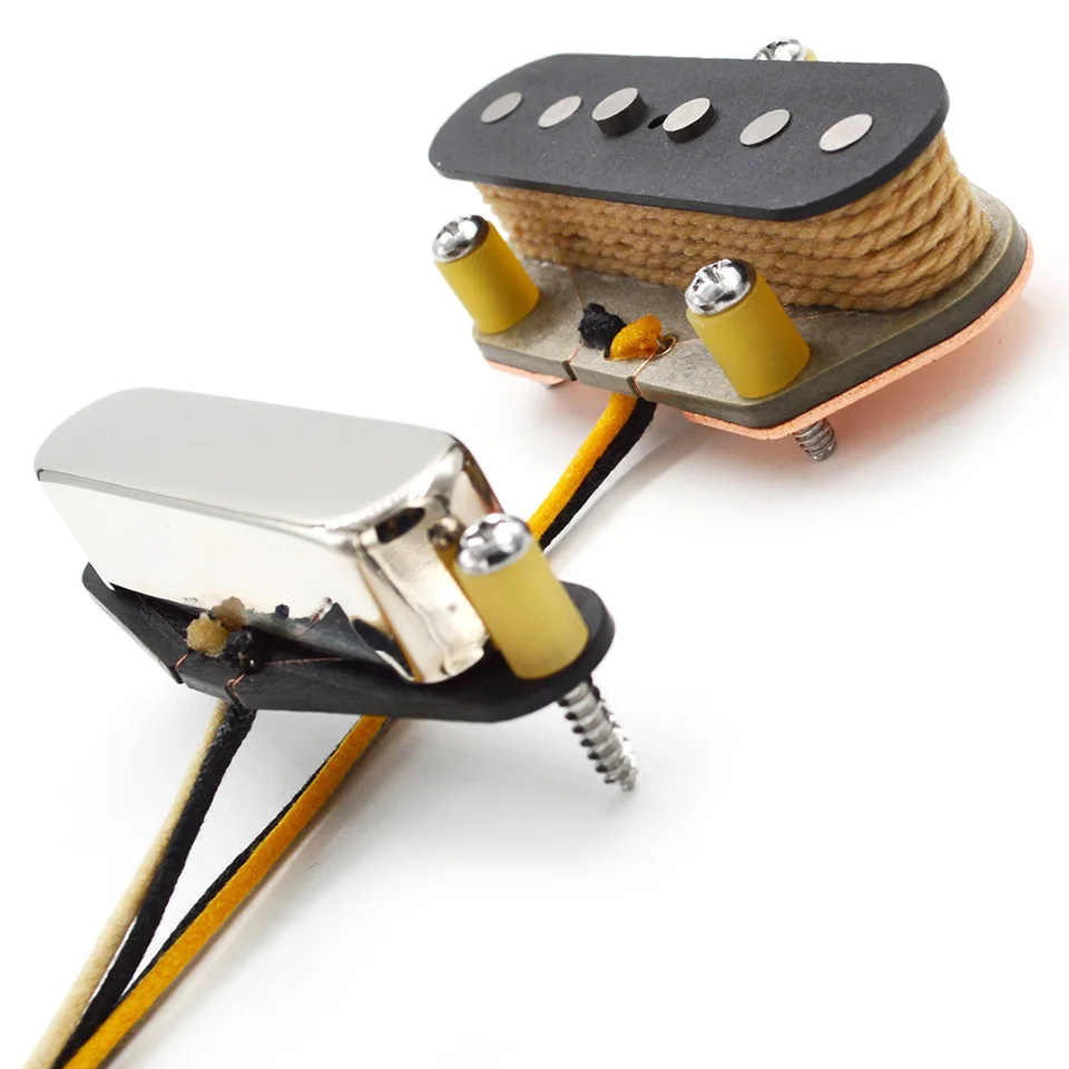 Elektrická gitara TL 1964 Set/Bridge Pickup 7.4k 9,6k 60. rokov Hot Classics Alnico 3 Magnet Secding Pole/Plat Pole
