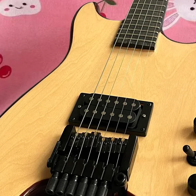 Elektrická gitara, vysokokvalitná, bezhlavá, továreň prispôsobená v rôznych štýloch, krásna kvalita zvuku, bezplatná a rýchla preprava@2