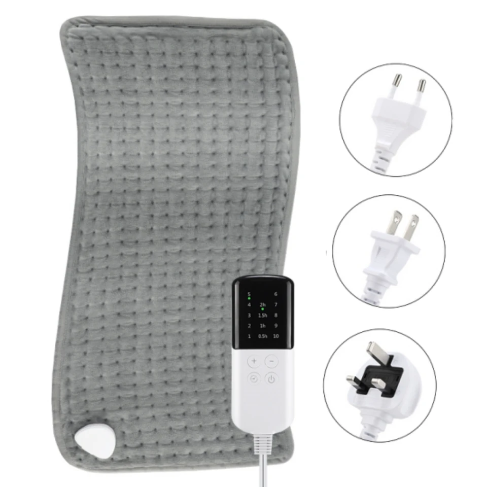 Elektrická prikrývka 220V 110V Zimné nohy na nohy Omriatená podložka Ohrevú podložku pre kancelárske kempingové kempingové plechové plachty 60*30 cm