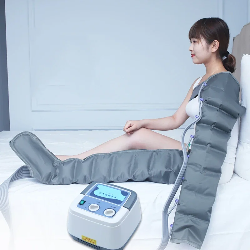Elektrická tlačová terapia Kompresia vzduchu nohy Massager Vibrácie Vibrácie Infračervená terapia ARM Pneumatický tlak vzduchovej vlny Machin