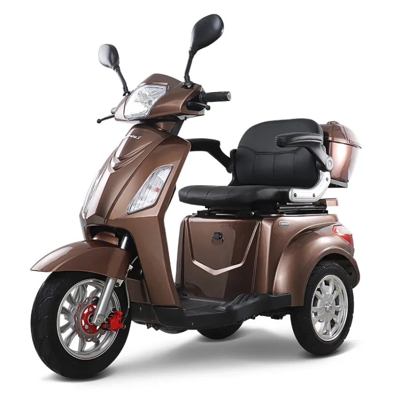 Elektrická trojkolka moped cargo Scooter s 3 kolesom pre dospelých
