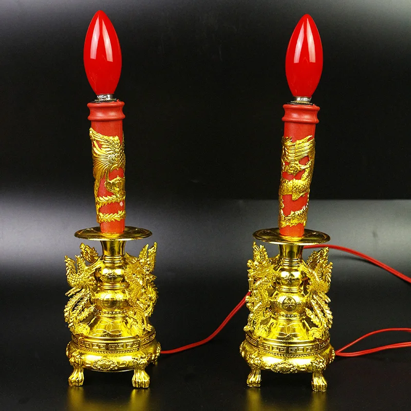 Elektrická žiarovka LED ELECTROLIER LIMP pre Temple Buddha Light Mammon ponúka ponuku budhistickému zásobám Budhu