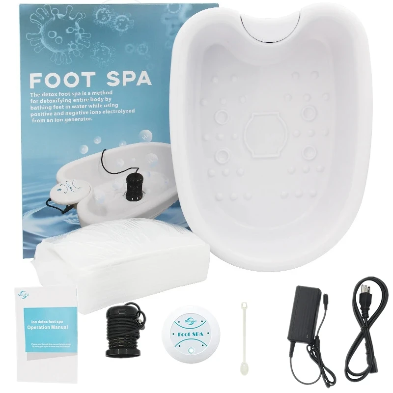 Elektrické mini nohy Spa Massager Massager Detox Detox Ion Footbath čistenie Footspa Vibrat Whirlpool Care Guray Aqua Health Therapy